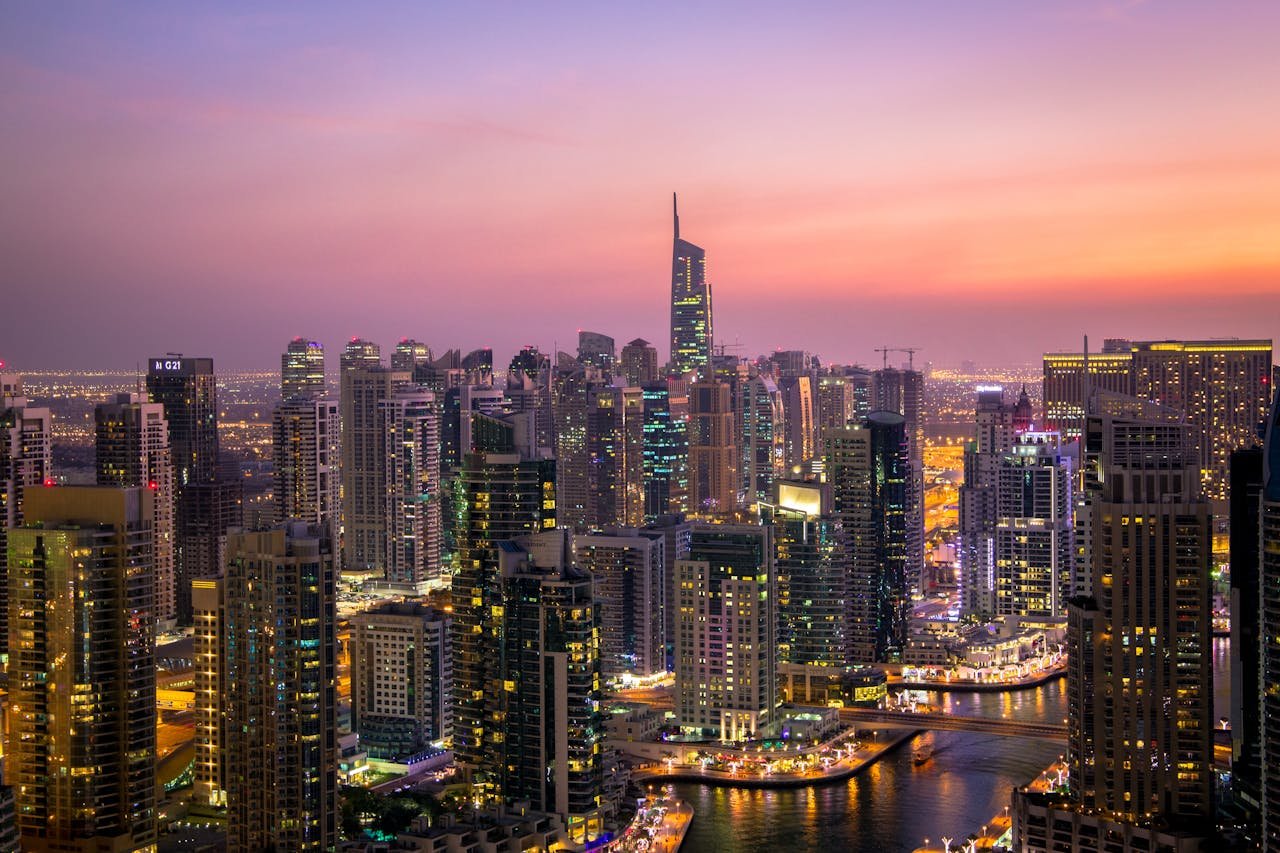 Home Captivating view of Dubai